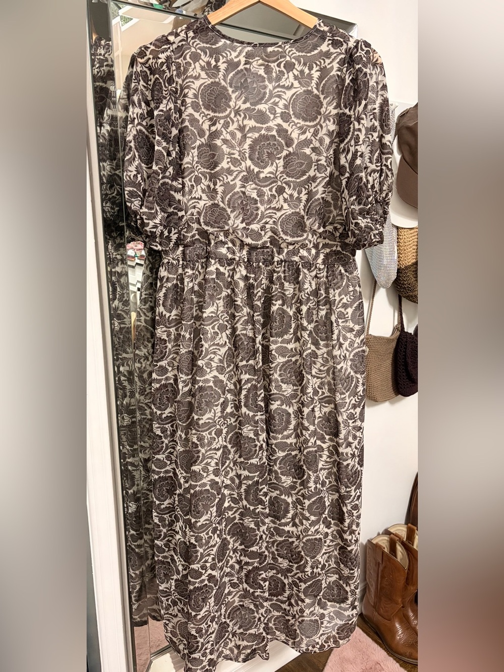 CHRISTY DAWN Dahlia dress in thistle paisley - Picture 6 of 6